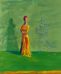 Apparition, oil on canvas,  24x20", 2026, framed