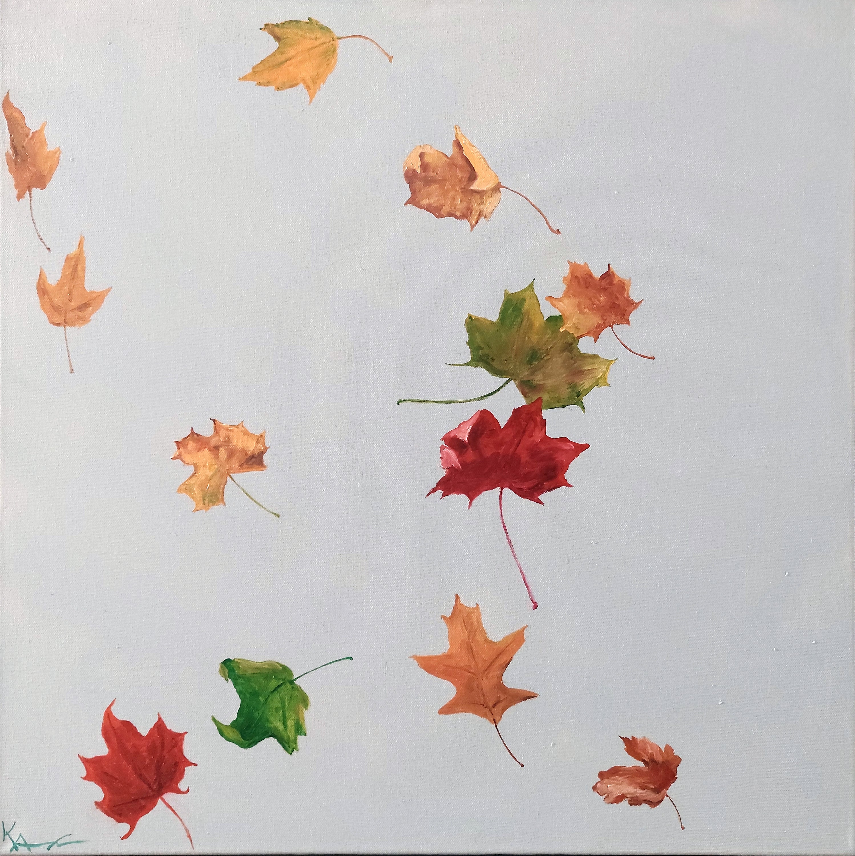 Cantata No. 1, Oil, 24x24", 2024
