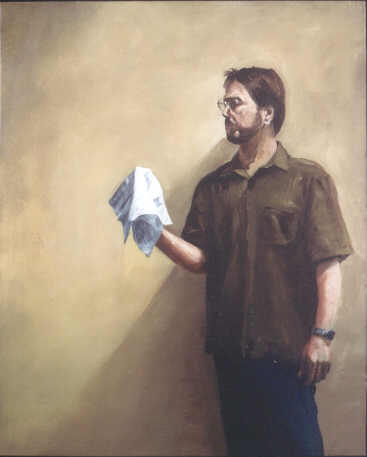 Ego, oil, 30x24", unframed