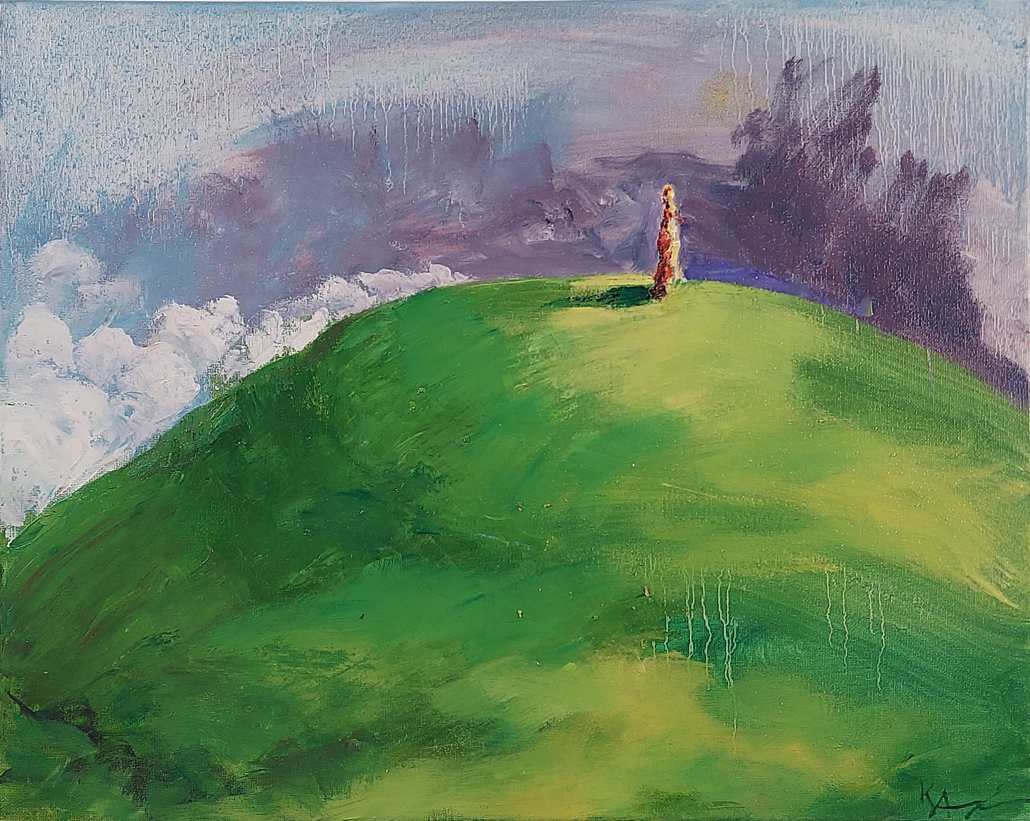 Hope, oil on canvas, 16x20, 2025