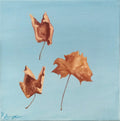 Leaf Dance, Oil, 12 × 12", 2024