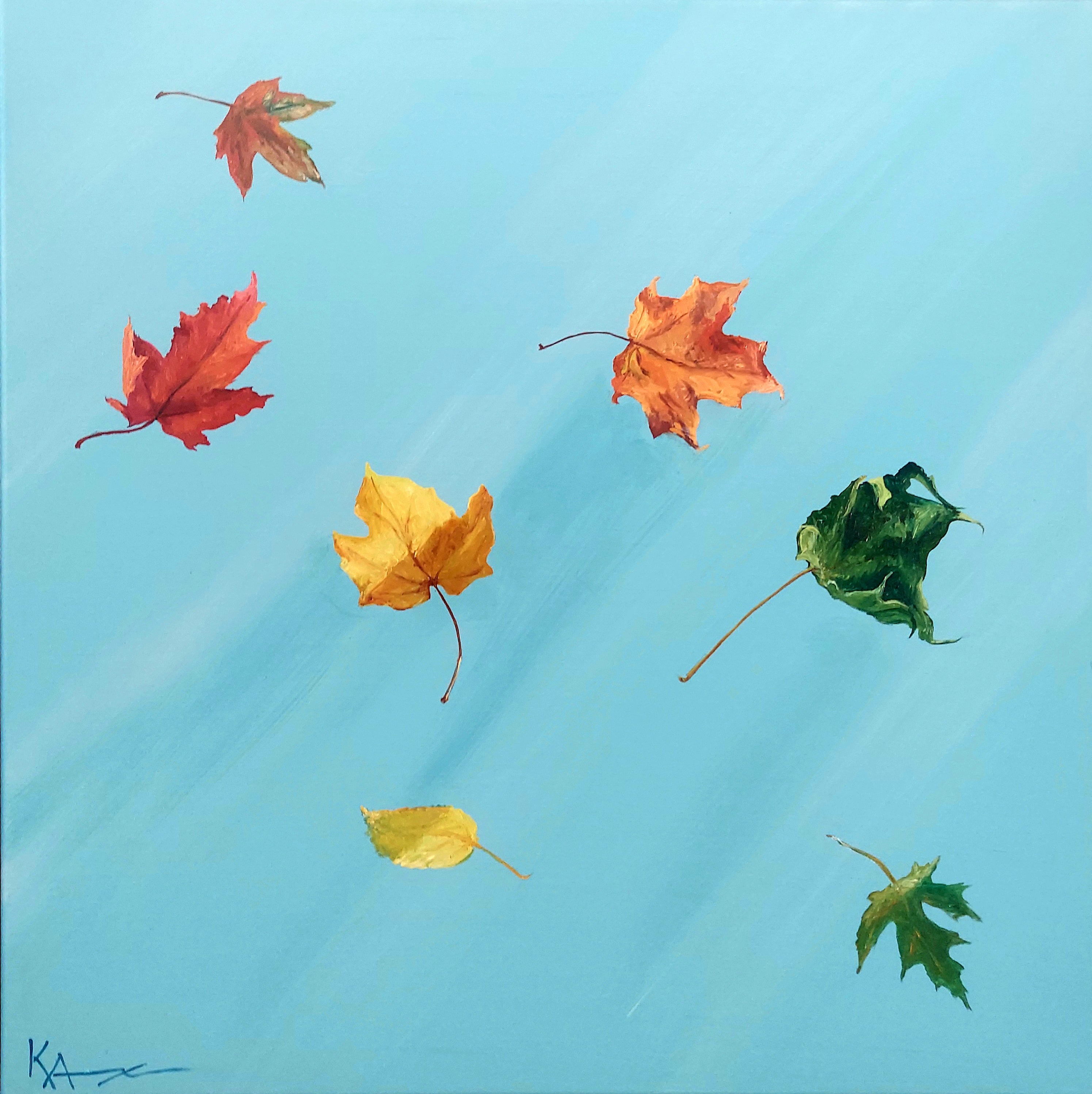 Light Play, Oil, 24x24", 2024