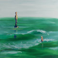 Protector, oil on canvas, 24x24, 2025